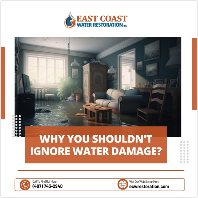 Why you Shouldn’t Ignore Water Damage? - East Coast Water Restoration